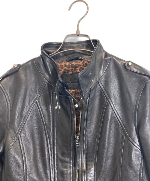 goa（ゴア）goa (ゴア) ラムレザージャケット ブラック サイズ:Mの古着・服飾アイテム