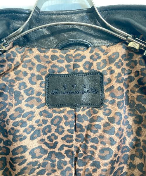 goa（ゴア）goa (ゴア) ラムレザージャケット ブラック サイズ:Mの古着・服飾アイテム