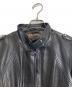中古・古着 goa (ゴア) ラムレザージャケット ブラック サイズ:M：10000円