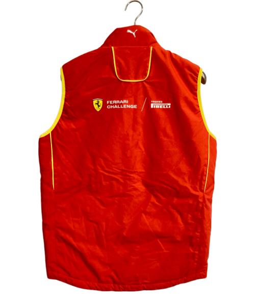 PUMA（プーマ）PUMA (プーマ) Ferrari (フェラーリ) ベスト オレンジ サイズ:Sの古着・服飾アイテム