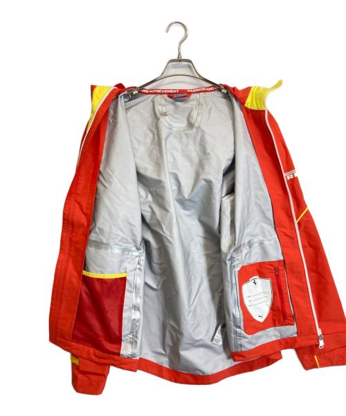 PUMA（プーマ）PUMA (プーマ) Ferrari (フェラーリ) ナイロンジャケット オレンジ サイズ:Mの古着・服飾アイテム