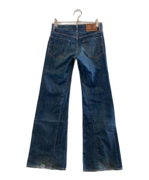 Hysteric Glamour（ヒステリックグラマー）Hysteric Glamour (ヒステリックグラマー) フレアパンツ インディゴ サイズ:XSの古着・服飾アイテム