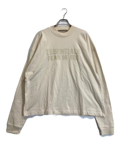 FOG ESSENTIALS（フィアオブゴッド エッセンシャル）FOG ESSENTIALS (フィアオブゴッド エッセンシャル) ロングカットソー ベージュ サイズ:14/16の古着・服飾アイテム