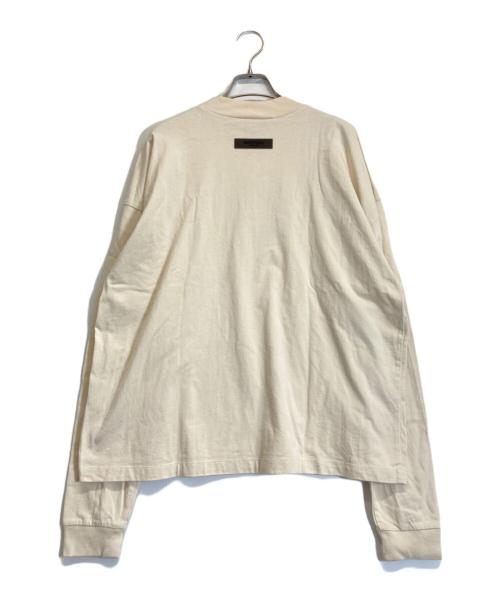 FOG ESSENTIALS（フィアオブゴッド エッセンシャル）FOG ESSENTIALS (フィアオブゴッド エッセンシャル) ロングカットソー ベージュ サイズ:14/16の古着・服飾アイテム