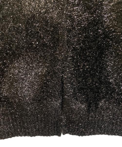 ADORE（アドーア）ADORE (アドーア) スパークルラメニット ブラック サイズ:38の古着・服飾アイテム