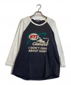 Hysteric Glamourヒステリックグラマー）の古着「ラグランカットソー」｜グレー