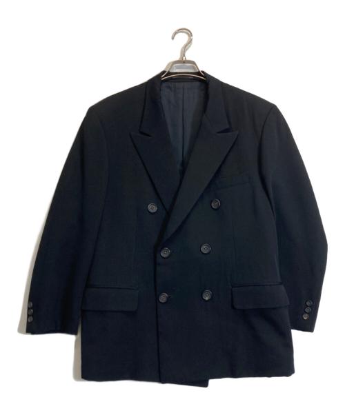 Yohji Yamamoto pour homme（ヨウジヤマモト プールオム）Yohji Yamamoto pour homme (ヨウジヤマモト プールオム) ウールダブルジャケット ブラック サイズ:Sの古着・服飾アイテム