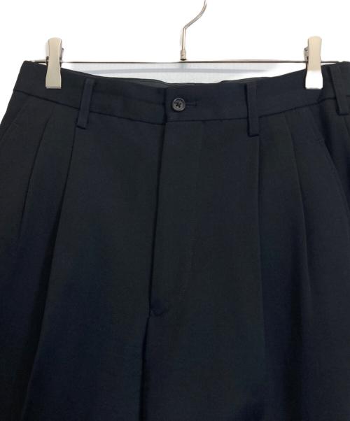 Yohji Yamamoto pour homme（ヨウジヤマモト プールオム）Yohji Yamamoto pour homme (ヨウジヤマモト プールオム) 2タックスラックス ブラック サイズ:Sの古着・服飾アイテム