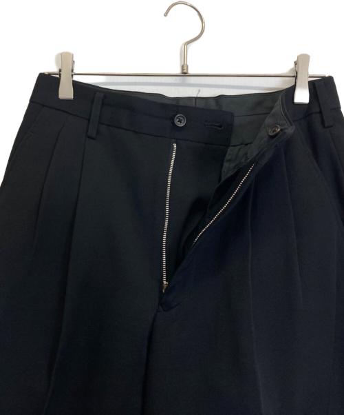Yohji Yamamoto pour homme（ヨウジヤマモト プールオム）Yohji Yamamoto pour homme (ヨウジヤマモト プールオム) 2タックスラックス ブラック サイズ:Sの古着・服飾アイテム