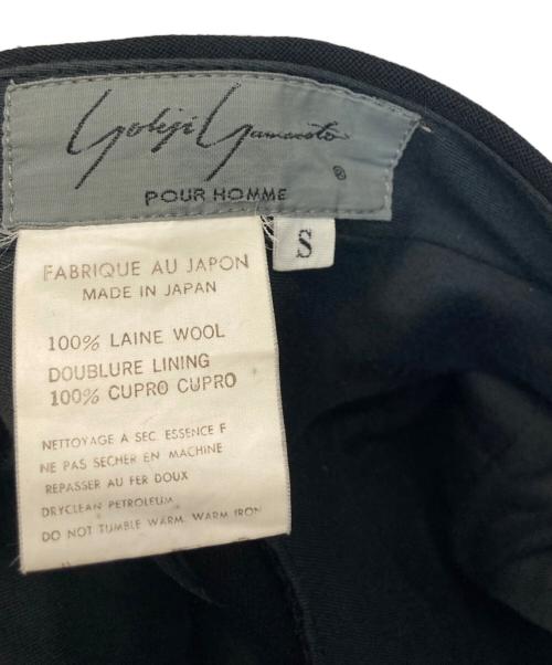Yohji Yamamoto pour homme（ヨウジヤマモト プールオム）Yohji Yamamoto pour homme (ヨウジヤマモト プールオム) 2タックスラックス ブラック サイズ:Sの古着・服飾アイテム