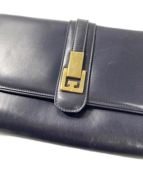 GUCCI（グッチ）GUCCI (グッチ) クラッチバッグ ブラックの古着・服飾アイテム
