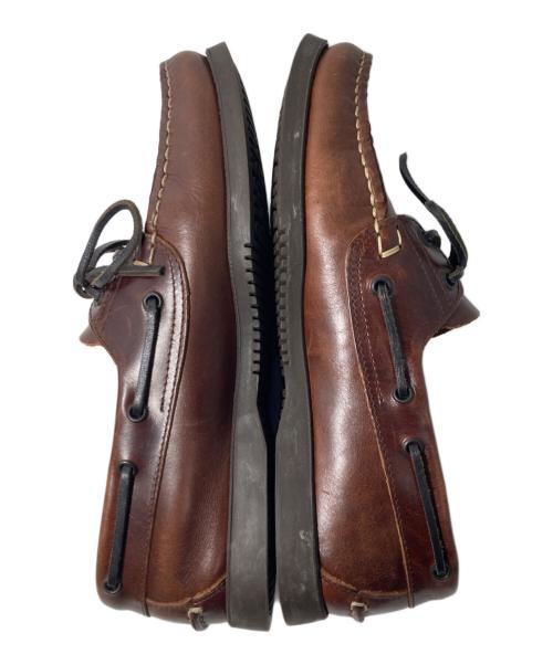 PARABOOT（パラブーツ）PARABOOT (パラブーツ) デッキシューズ ブラウン サイズ:7の古着・服飾アイテム