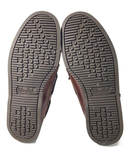 PARABOOT（パラブーツ）PARABOOT (パラブーツ) デッキシューズ ブラウン サイズ:7の古着・服飾アイテム