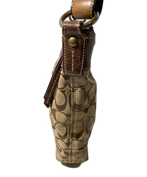 COACH（コーチ）COACH (コーチ) ショルダーバッグ ブラウンの古着・服飾アイテム