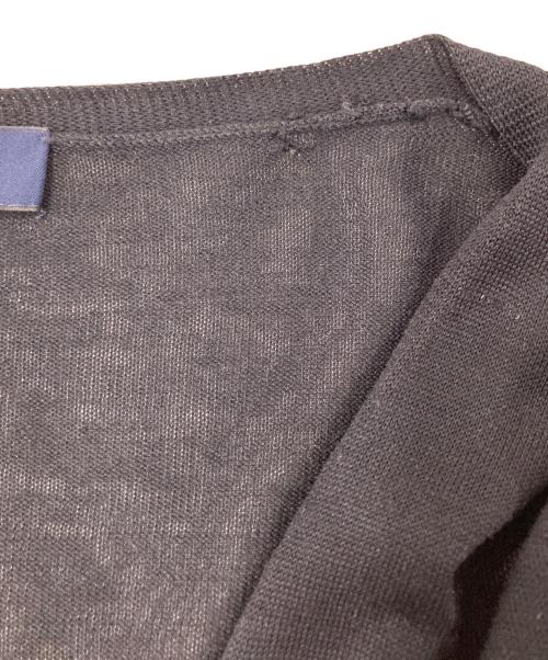 'S Max Mara（エスマックスマーラ）'S Max Mara (エスマックスマーラ) ロングニットカーディガン ブラック サイズ:Lの古着・服飾アイテム
