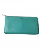 TIFFANY & Co.ティファニー）の古着「長財布」｜スカイブルー