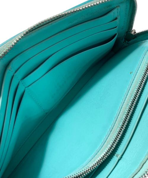 TIFFANY & Co.（ティファニー）Tiffany & Co. (ティファニー) 長財布 スカイブルーの古着・服飾アイテム
