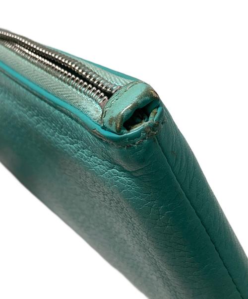 TIFFANY & Co.（ティファニー）Tiffany & Co. (ティファニー) 長財布 スカイブルーの古着・服飾アイテム