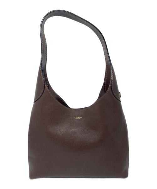 COACH（コーチ）COACH (コーチ) ブルックリン ショルダーバック ブラウンの古着・服飾アイテム