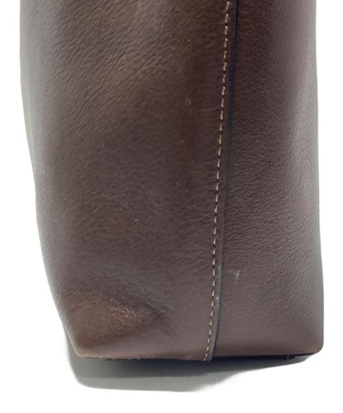 COACH（コーチ）COACH (コーチ) ブルックリン ショルダーバック ブラウンの古着・服飾アイテム