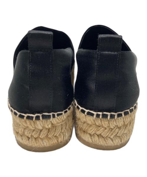 Roger Vivier（ロジェ ヴィヴィエ）Roger Vivier (ロジェ ヴィヴィエ) エスパドリーユ ブラック サイズ:24.5の古着・服飾アイテム