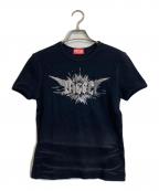 DIESELディーゼル）の古着「Tシャツ」｜ブラック