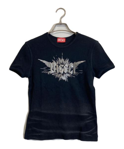 DIESEL（ディーゼル）DIESEL (ディーゼル) Tシャツ ブラック サイズ:Lの古着・服飾アイテム