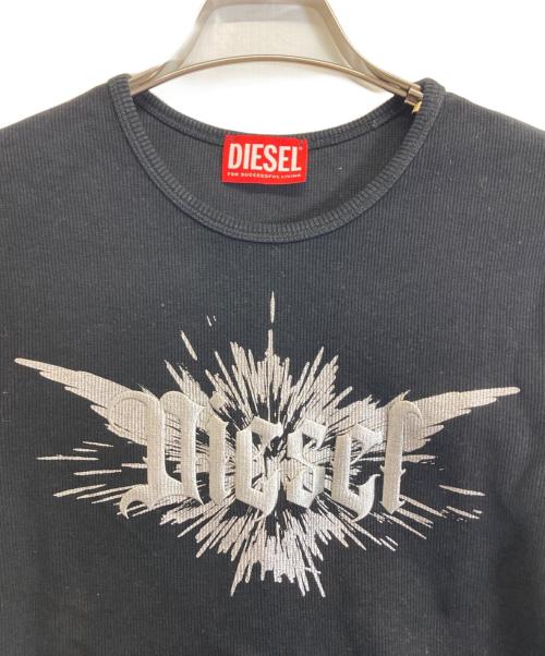 DIESEL（ディーゼル）DIESEL (ディーゼル) Tシャツ ブラック サイズ:Lの古着・服飾アイテム