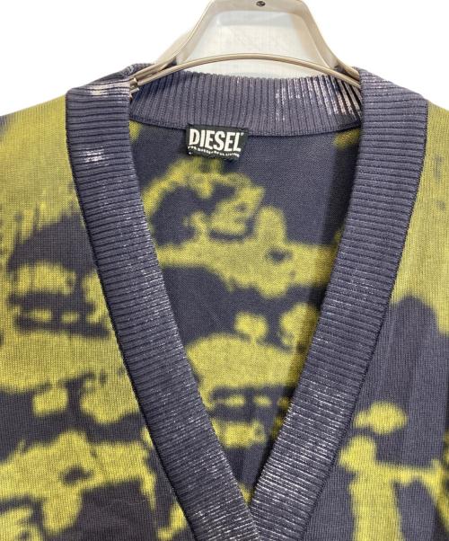 DIESEL（ディーゼル）DIESEL (ディーゼル) カーディガン オリーブ サイズ:XLの古着・服飾アイテム