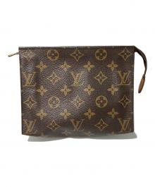 LOUIS VUITTON（ルイ ヴィトン）の古着「ポシェットトワレット19」｜ブラウン