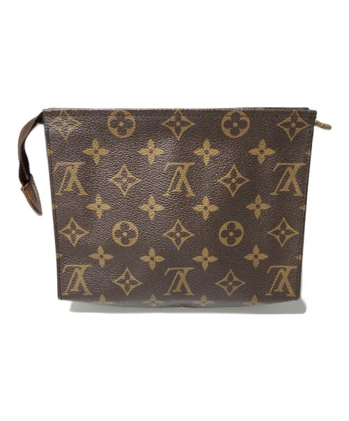 LOUIS VUITTON（ルイ ヴィトン）LOUIS VUITTON (ルイ ヴィトン) ポシェットトワレット19 ブラウンの古着・服飾アイテム