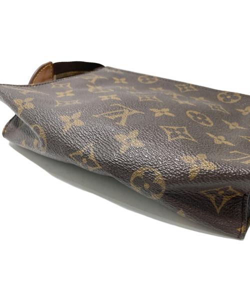 LOUIS VUITTON（ルイ ヴィトン）LOUIS VUITTON (ルイ ヴィトン) ポシェットトワレット19 ブラウンの古着・服飾アイテム