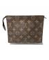 LOUIS VUITTON (ルイ ヴィトン) ポシェットトワレット19 ブラウン：25000円