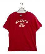 stussyステューシー）の古着「Tシャツ」｜レッド