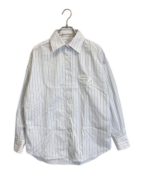DIESEL（ディーゼル）DIESEL (ディーゼル) S-DOUBLY-STRIPE ブルー サイズ:Mの古着・服飾アイテム