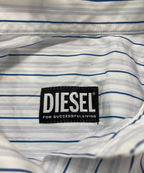 DIESEL（ディーゼル）DIESEL (ディーゼル) S-DOUBLY-STRIPE ブルー サイズ:Mの古着・服飾アイテム