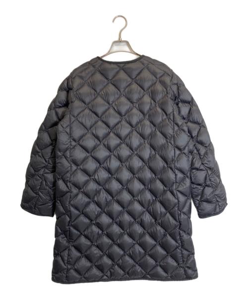 Gymphlex（ジムフレックス）Gymphlex (ジムフレックス) ハンドキルトダウン ノーカラーコート ブラック サイズ:14の古着・服飾アイテム