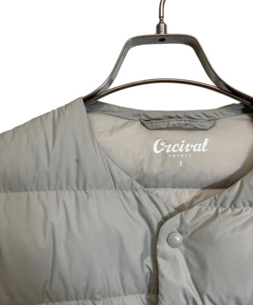 ORCIVAL（オーシバル）ORCIVAL (オーシバル) カラーレスキルティングダウンコート グレー サイズ:1の古着・服飾アイテム