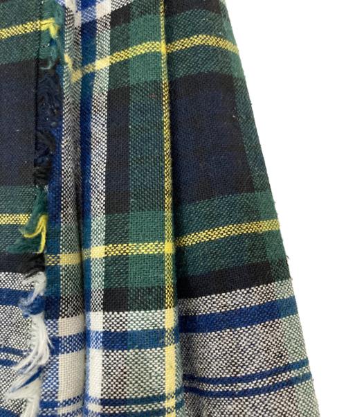 O'NEIL OF DUBLIN（オニールオブダブリン）O'NEIL OF DUBLIN (オニールオブダブリン) キルトスカート グリーン サイズ:38の古着・服飾アイテム