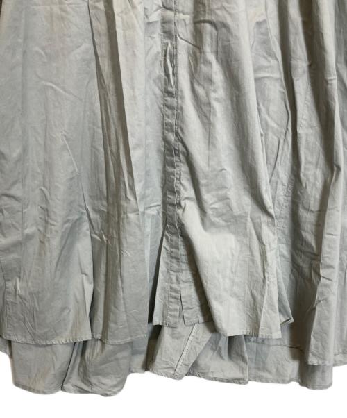 mizuiro-ind（ミズイロインド）mizuiro-ind (ミズイロインド) シャツワンピース ブルー サイズ:-の古着・服飾アイテム