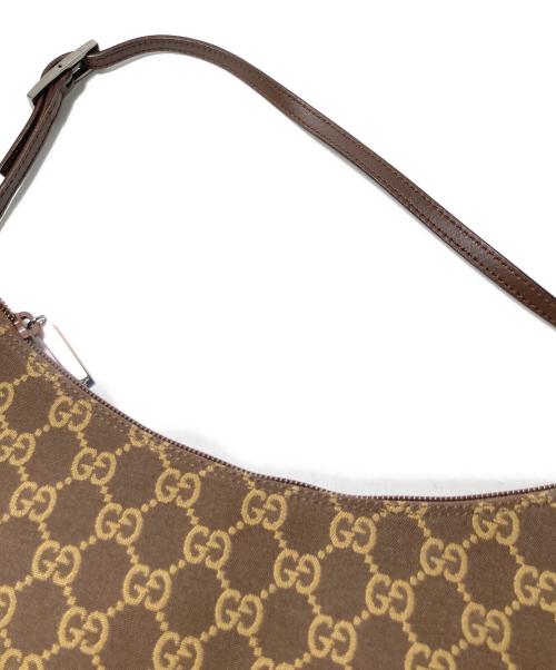 GUCCI（グッチ）GUCCI (グッチ) GGキャンバス ミニショルダーバッグ ベージュの古着・服飾アイテム