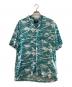 stussy（ステューシー）の古着「アロハシャツ」｜グリーン