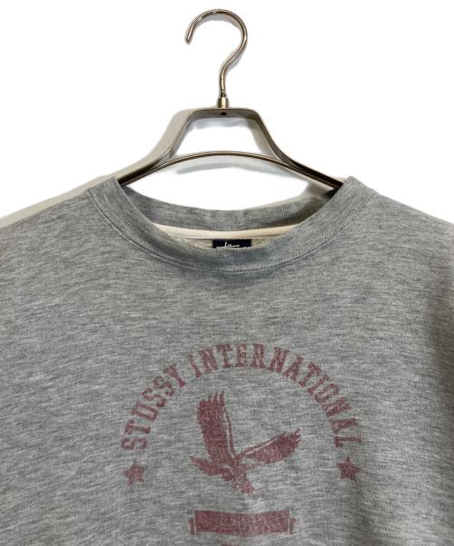 stussy（ステューシー）stussy (ステューシー) スウェット グレー サイズ:Lの古着・服飾アイテム