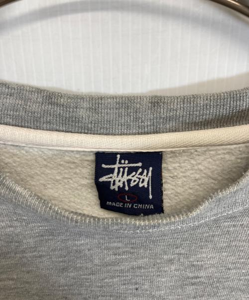 stussy（ステューシー）stussy (ステューシー) スウェット グレー サイズ:Lの古着・服飾アイテム