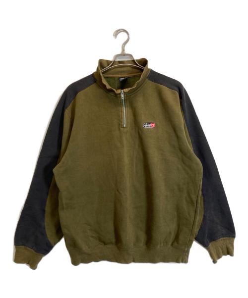 stussy（ステューシー）stussy (ステューシー) スウェット グリーン サイズ:Mの古着・服飾アイテム