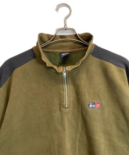 stussy（ステューシー）stussy (ステューシー) スウェット グリーン サイズ:Mの古着・服飾アイテム