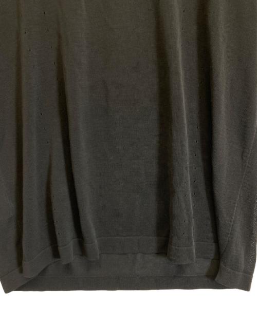 HERMES（エルメス）HERMES (エルメス) ハーフジップシャツ ブラック サイズ:Sの古着・服飾アイテム