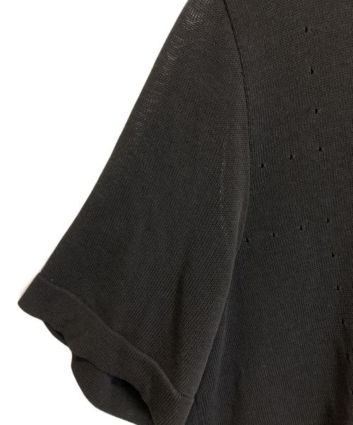 HERMES（エルメス）HERMES (エルメス) ハーフジップシャツ ブラック サイズ:Sの古着・服飾アイテム