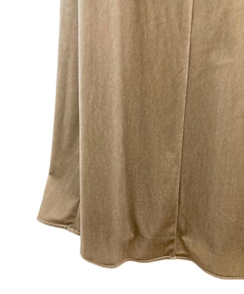 ANAYI（アナイ）ANAYI (アナイ) ベロアキャミソールワンピース　10241714550 ブラウン サイズ:38の古着・服飾アイテム