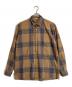 AURALEE（オーラリー）の古着「SUPER LIGHT WOOL CHECK SHIRTS」｜ブラウン